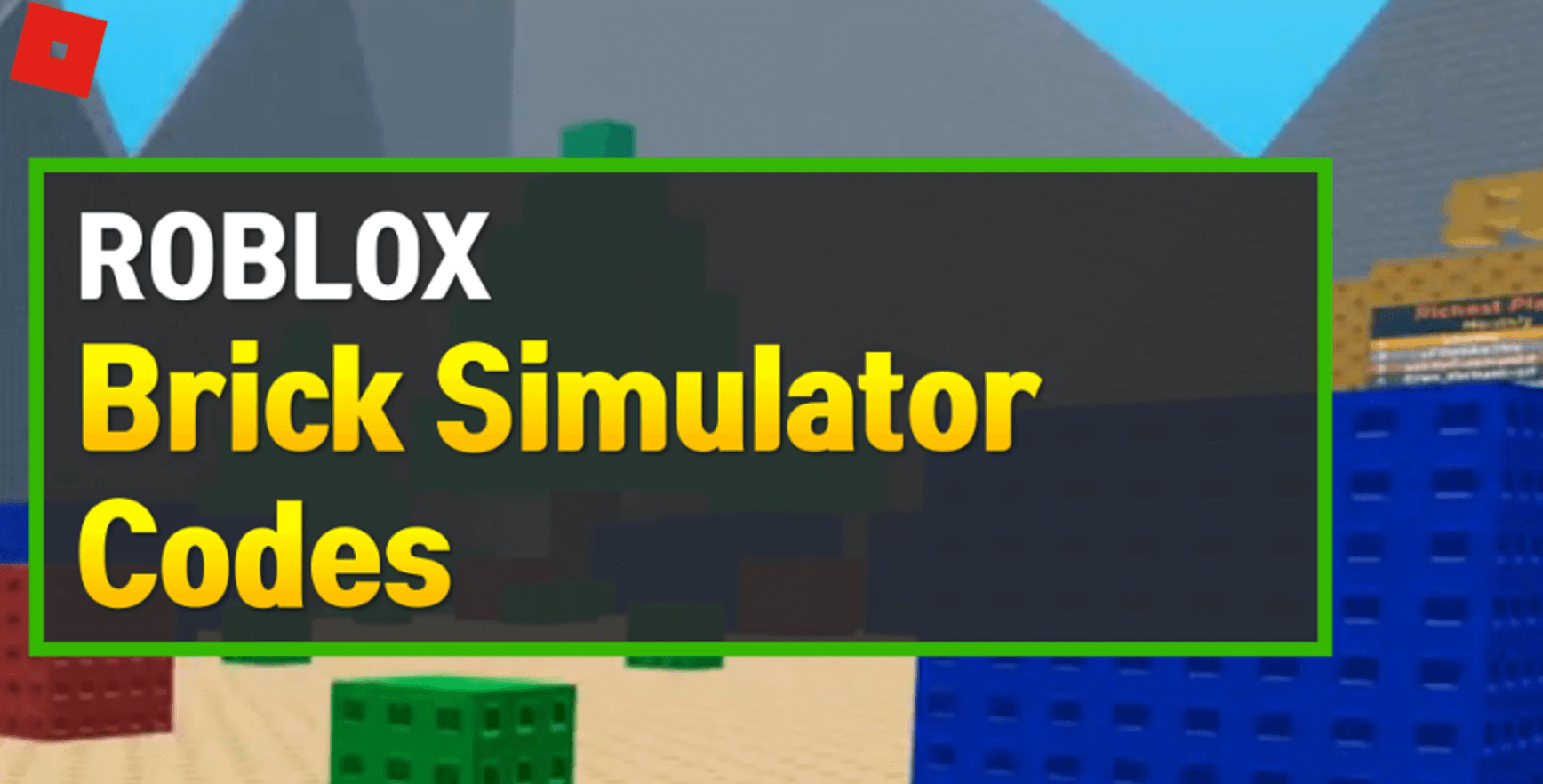 Brick Simulator Codes 2022 Free Diamond And Gold